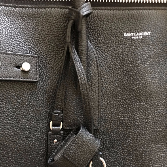 Saint Laurent Sac de jour in Grained Leather Black - Picture 6 of 7